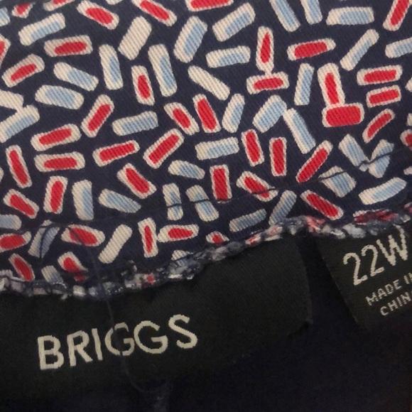Briggs sz 22W sprinkles design skort - Picture 5 of 8